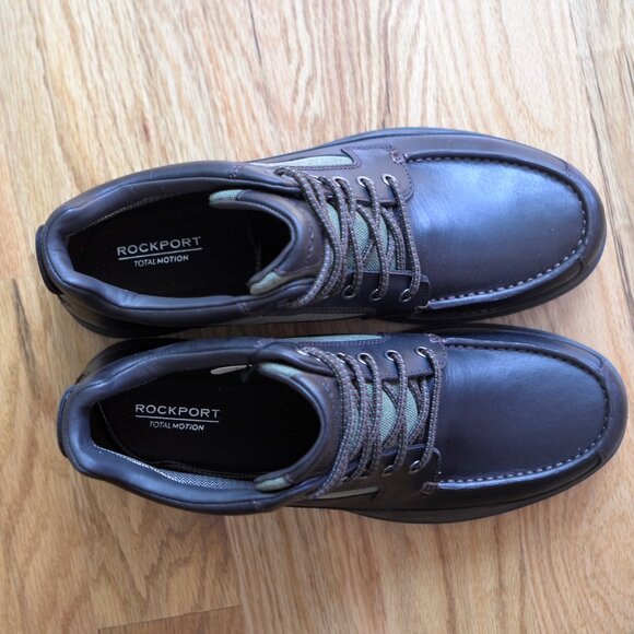 Rockport NEW Total Motion XCS Trek Keota Brown/Green Hiking Boot C16412 9.5 M - Picture 7 of 11